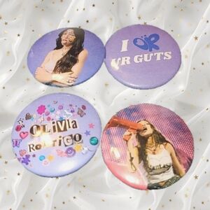 HANDMADE Olivia Rodrigo 1.25" Pins